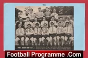 Southampton Football Club Multi Autographed Signed 1960