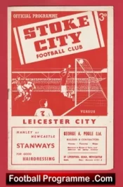Stoke City v Leicester City 1954 – 1950s