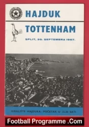 Hajduk Split v Tottenham 1967 – UEFA Cup Croatia