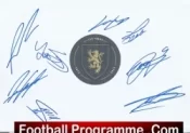 Scotland Football Team Multi Signed Autographed Sheet 2023