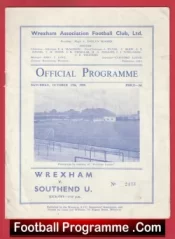 Wrexham v Southend United 1959 – 1950s