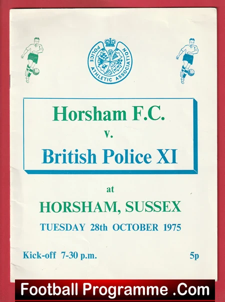 Horsham v British Police 1975 - Sussex - Image 2