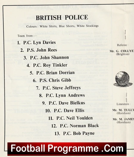 Horsham v British Police 1975 - Sussex - Image 5