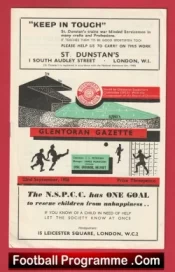Glentoran v Crusdaers 1956 – 1950s Ireland
