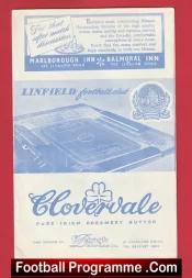 Linfield v Ballymena United 1962 – Belfast Ireland