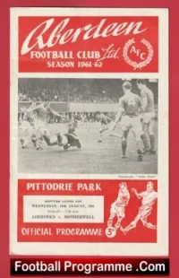 Aberdeen v Motherwell 1961