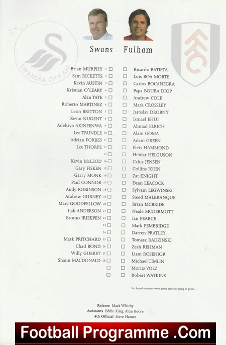 Alan Curtis Testimonial Benefit Match Swansea City 2005 + Tickets First - Image 3