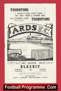 Ards v Brantwood 1960 – Ireland