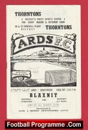 Ards v Brantwood 1960 – Ireland