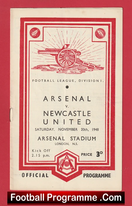 Arsenal v Newcastle United 1948 - 1940s - Image 2