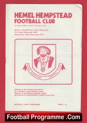 Hemel Hempstead Town v Lewes 1978