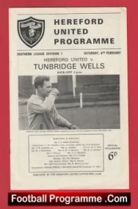 Hereford United v Tunbridge Wells 1965