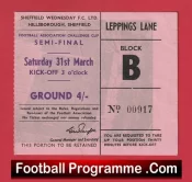 Manchester United v Tottenham 1962 – FA Cup Semi Final