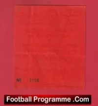 Oldham Athletic v Manchester United 1990 – Match Ticket