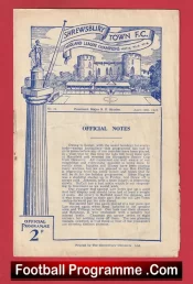 Shrewsbury Town v Mansfield Town 1949 – Midland League