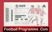 Manchester United v WBA 2017 – Match Ticket