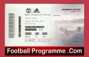 Manchester United v WBA 2018 – Football Ticket