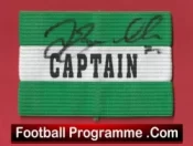 Manchester United David Beckham Autographed Signed Captain Armband