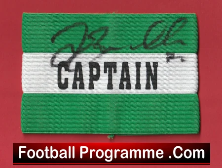Manchester United David Beckham Autographed Signed Captain Armband - Image 2