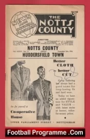Notts County v Huddersfield Town 1956 – Denis Law First Game