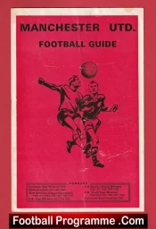 Manchester United v Leeds United 1970 – v No Team Pirate Football Programme