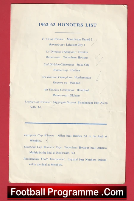 Sunderland v Manchester United 1964 - FA Cup 2nd Replay Pirate - Image 4