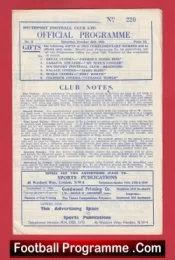 Southport v Mansfield Town 1952 – 1952/53