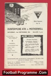 Dunfermline Athletic v Motherwell 1961 – 1960s Scotland