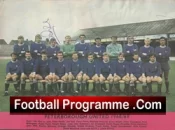 Peterborough United Football Club Multi Autographed Signed Team Picture 1968 – 1969