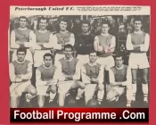 Peterborough United Football Club Multi Autographed Signed Team Picture 1964 – 1965