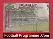 Burnley v Manchester United 2002 – Football Ticket