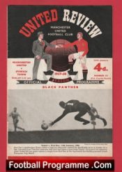 Manchester United v Ipswich Town 1958 – Busby Babes Last Match Old Trafford