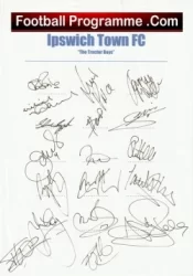Ipswich Town Football Club Multi Autographed Signed Team 2004 2005