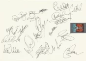 Northampton Town Football Club Multi Autographed Signed Team 1997 1998