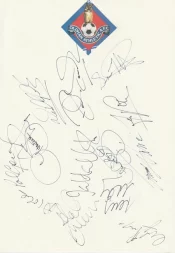 Oldham Athletic Football Club Multi Autographed Signed Team 1994 1995