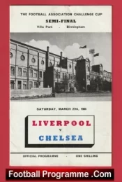 Chelsea v Liverpool 1965 – FA Cup Semi Final Villa Park