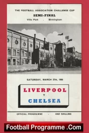Chelsea v Liverpool 1965 – FA Cup Semi Final Villa Park