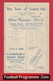 Bury Town v Gorleston 1950 – 1950s