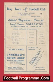 Bury Town v Gorleston 1950 – 1950s