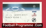 Lille v Manchester United 2007 – Football Ticket France