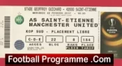 St Etienne v Manchester United 2017 – Europa Cup Match Ticket France