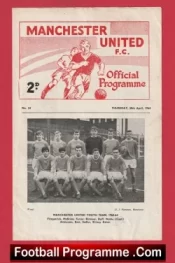 Manchester United v Swindon Town 1964 – George Best Youth Cup Final