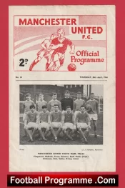 Manchester United v Swindon Town 1964 – George Best Youth Cup Final