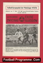 FSV Zwickau v Glasgow Celtic 1976 – Germany Plus Ticket
