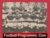 Wales Football Team Multi Autographed Signed Picture 1963 1964