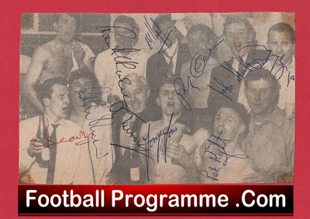 Oxford United Football Club Multi Autographed Signed Picture 1968 - Image 2