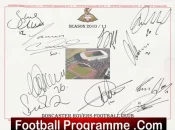 Doncaster Rovers Football Club Multi Autographed Signed Team 2010 2011