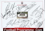 Southampton Football Club Multi Autographed Signed Team 2003 2004