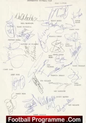 Southampton Football Club Multi Autographed Signed Team 1989 1990