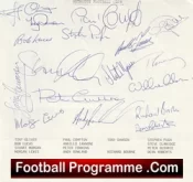 Weymouth Football Club Multi Autographed Signed Team 1988 1989